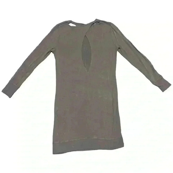 Athleta Nirvana Long Sleeve Open Back Dress Size Small - Picture 3 of 5